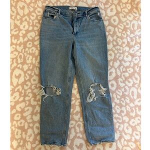 Abercrombie 90’s Straight Curve Love Jeans
